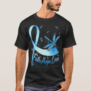 Faith Hope Kärlek Digeorge Syndrome Awareness Drag T Shirt