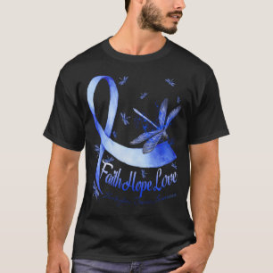 Faith Hope Kärlek Huntingtons sjukdomskänsla Dra T Shirt