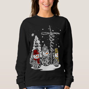 Faith Hope Kärlek Jesus Snögubbe Play Leopard Kris T Shirt