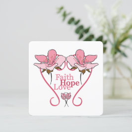 FaITH, HoPe & Kärlek Julkort