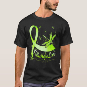 Faith Hope Kärlek Musslor Dystrophy Awareness Drag T Shirt