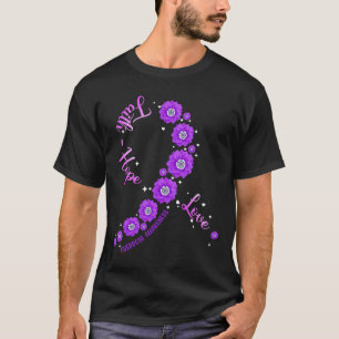 Faith Hope Kärlek överdosering Medvetenhet Ribbon T Shirt
