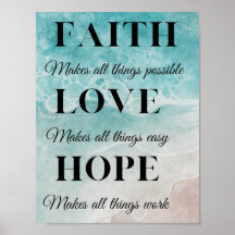 Faith, Hope, Kärlek