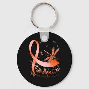 Faith Hope Kärlek Rsd Crps Awareness Dragonfly Nyckelring