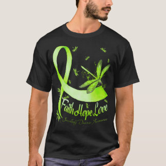 Faith Hope Kärlek Sandhoff Disease Awareness Drago T Shirt