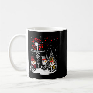 Faith Hope Kärlek Snögubbe Jesus Dandelion Christi Kaffemugg