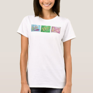 Faith, Hope, Kärlek T-Shirt (Front)
