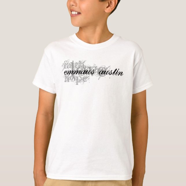 Faith, Hope, Kärlek Tee (Framsida)
