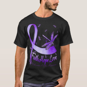 Faith Hope Kärlek Ulcerative Colitis Awareness Dra T Shirt