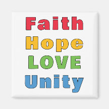 Faith Hope Kärlek Unity