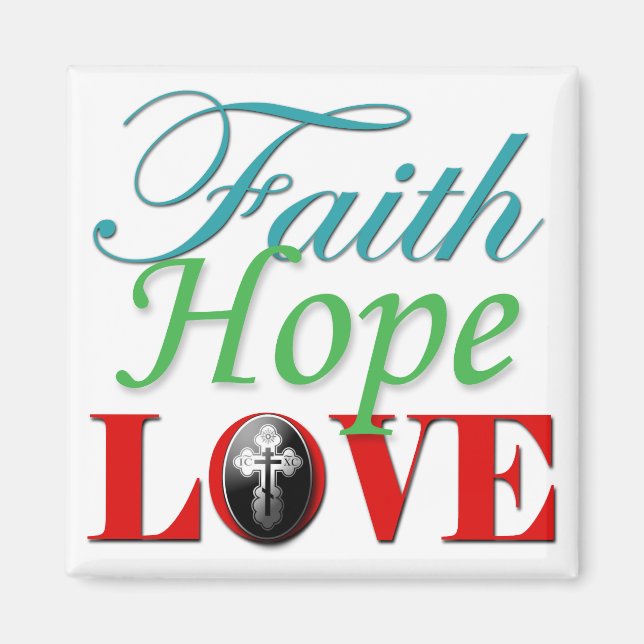 Faith Hope & Kärlek w/ Kor Magnet (Framsidan)
