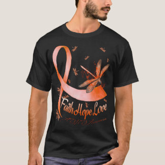 Faith Hope Love ADHD Awareness Dragonfly T Shirt