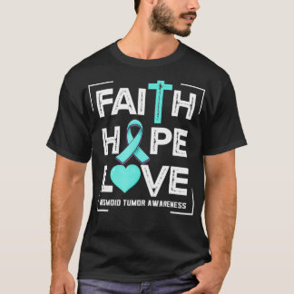 Faith Hope Love Desmoid Tumor Awareness  T Shirt