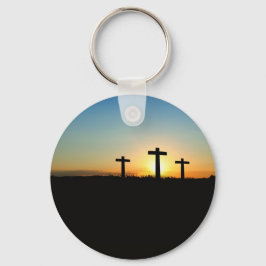 Faith, Hope och Kärlek Jesus Kristus Kor Nyckelring