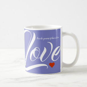 Faith Hope och Kärlek Kaffemugg