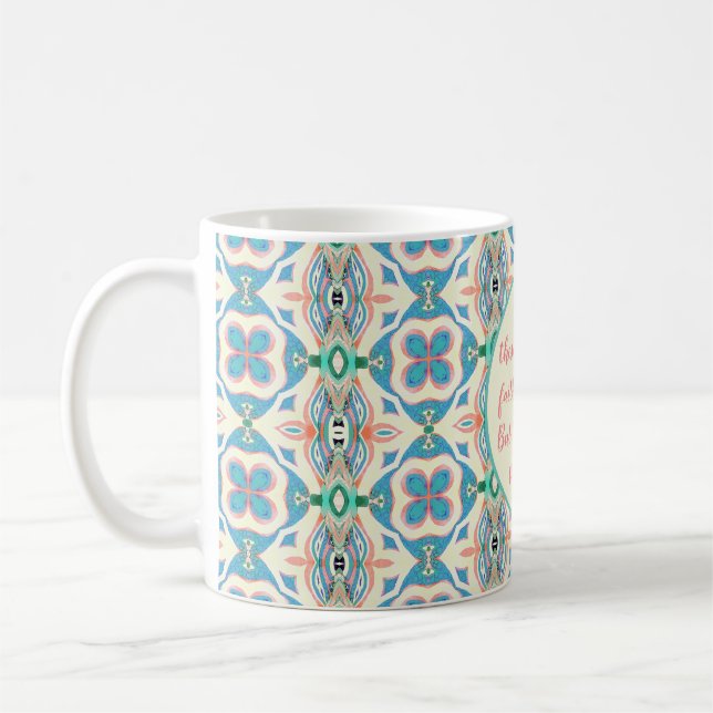 Faith, Hope och Kärlek Kaffemugg (Vänster)