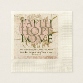 Faith, Hope och Kärlek Pappersservett
