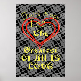 Faith, Hope och Kärlek Poster