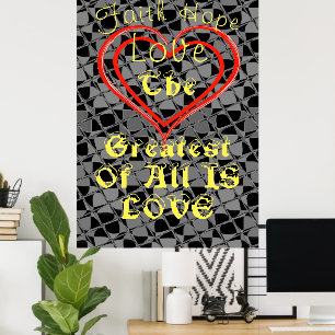 Faith, Hope och Kärlek Poster