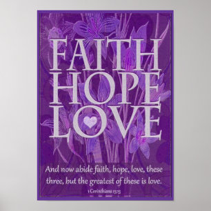 Faith, Hope och Kärlek Poster