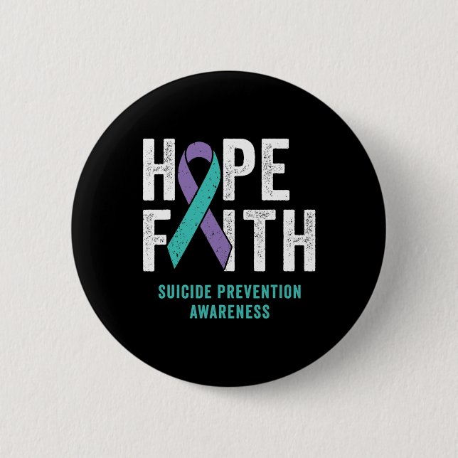 Faith Hope Suicide Prevention Awareness Lila and Knapp (Framsida)