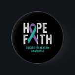 Faith Hope Suicide Prevention Awareness Lila and Knapp<br><div class="desc">Faith Hope Suicide Prevention Awareness Lila and Teal</div>
