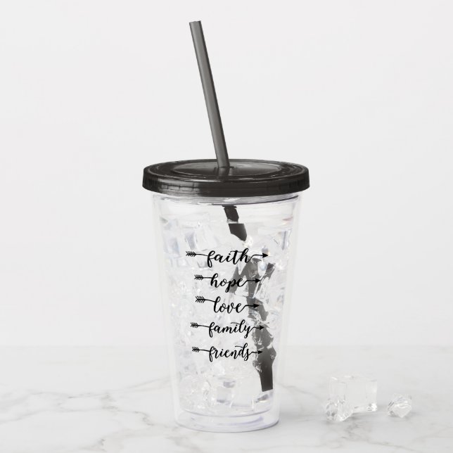 Faith hope take away mugg (Framsida Ice)
