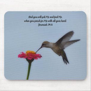 Faith Hummingbird Bibelvers Jeremiah Musmadratt Musmatta