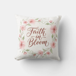 Faith in Bloom Kudde