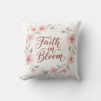 Faith in Bloom Kudde