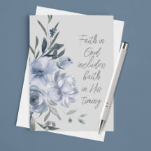 Faith in God Anpassningsbar Text