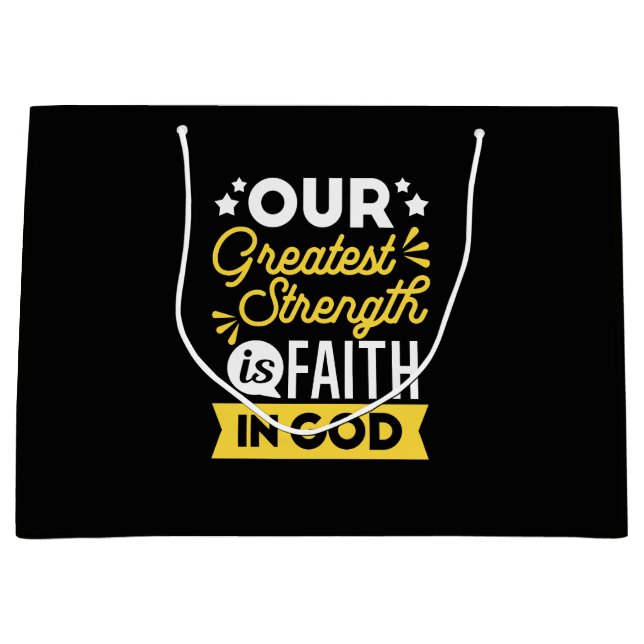 Faith in God – Our Greatest Strength Quote (Framsidan)