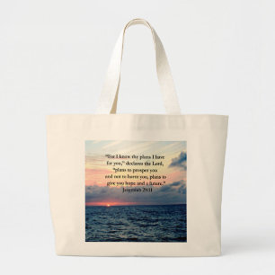 FAITH IN JEREMIAH 29:11 SUNRISE VERSE JUMBO TYGKASSE