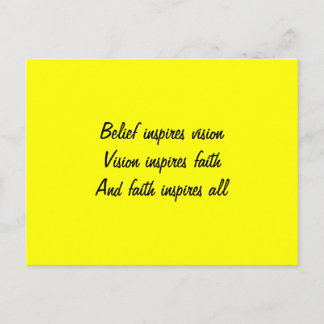Faith in you vykort