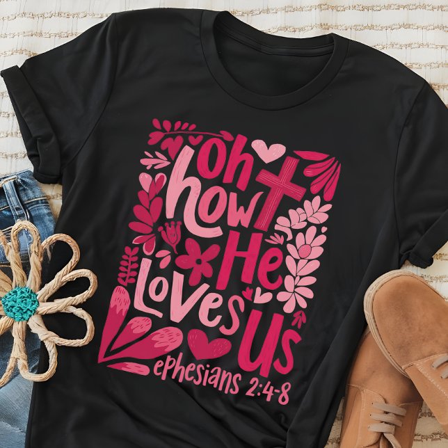 Faith Inspired Bible Verse Women's T Shirt (Skapare uppladdad)