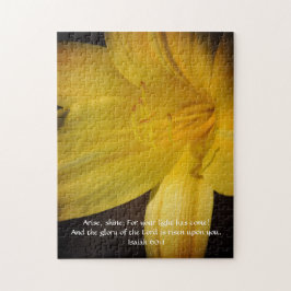 Faith Isaiah Lily Puzzle Pussel