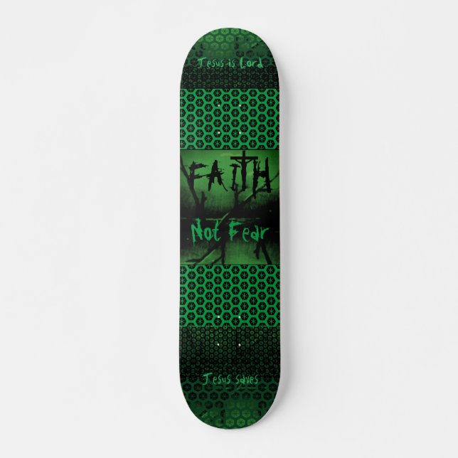 Faith Jesus Skateboard Deck (Framsida)