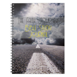 Faith Journey Bible Study Journal Anteckningsbok