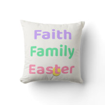 Faith & Joy Påskkudde – Faith Family Påsk