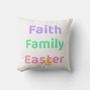 Faith & Joy Påskkudde – Faith Family Påsk Kudde