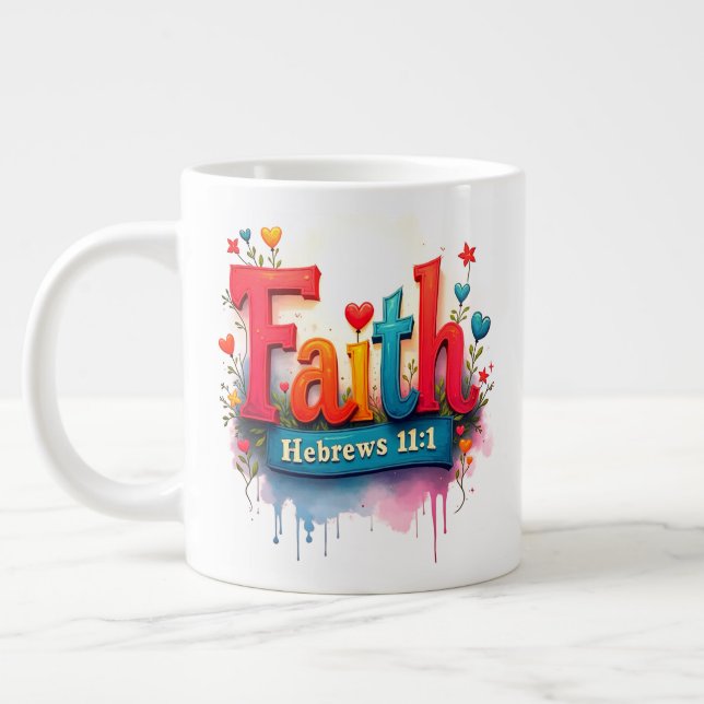 Faith Jumbo Mugg (Vänster)