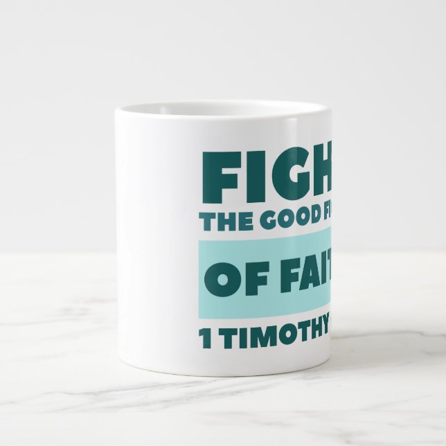 Faith - Jumbo Mugg (Framsidan)