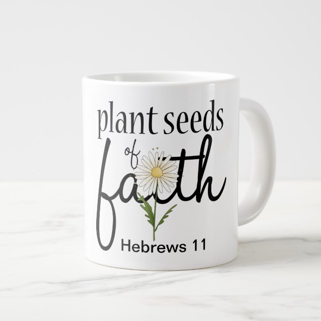 Faith - Jumbo Mugg (Framsida höger)