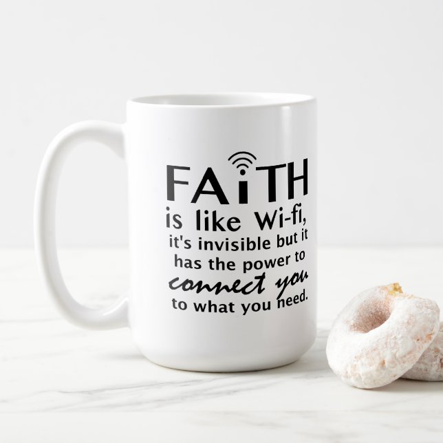 Faith Kaffemugg (Med munk)