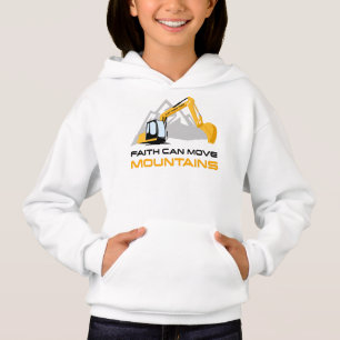 Faith kan flytta berg - barn och Vuxen Christian T Shirt