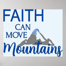 Faith kan flytta berg