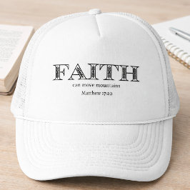 Faith kan flytta berg Truckerkeps