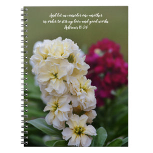 Faith Kärlek Faith Bible Verse Prayer Notebook Anteckningsbok