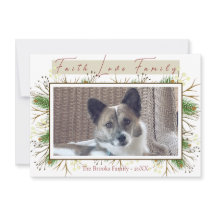 Faith Kärlek Family Festive Gräs Gren jul