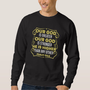 Faith Kärlek Gud Lord Hope Jesus Religion Kristus Lång Ärmad Tröja